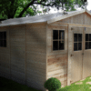 Abri de jardin bois 20m2