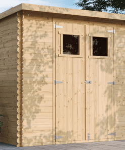 Abri de jardin toit plat