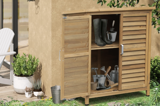 Armoire de jardin en bois