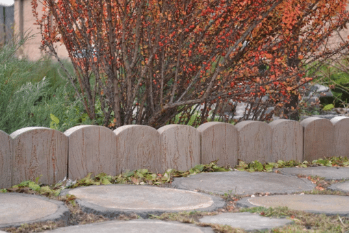 Bois pour bordure de jardin