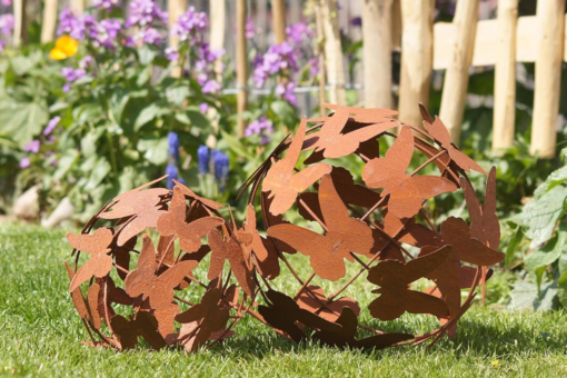 Boule décorative pour jardin