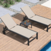 Chaise pliante de jardin