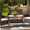 Salon de jardin 4 places