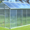 Serre de jardin en verre