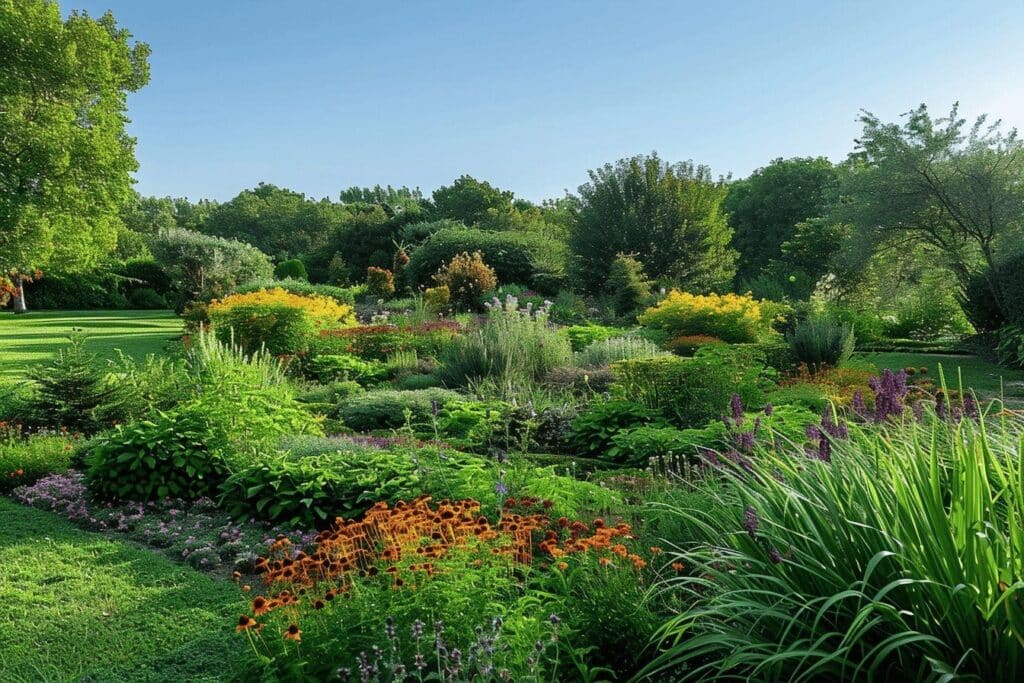 Un jardin de 4 hectares planté par Anny Duperey