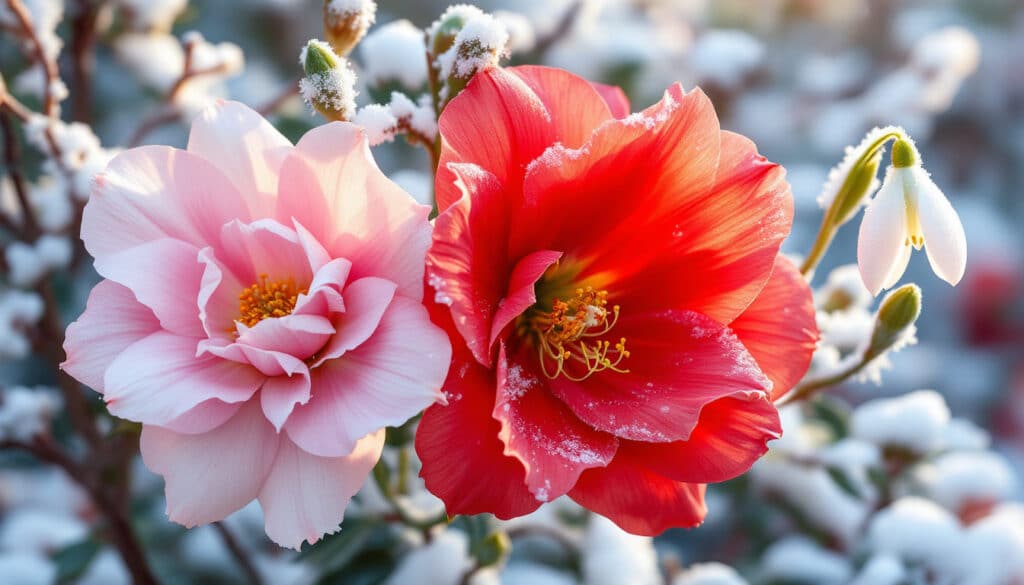 explorez notre guide sur les fleurs d'hiver et découvrez 4 espèces robustes capables de résister au froid. apprenez à embellir votre jardin même pendant les mois les plus frais avec ces plantes résistantes et adaptées aux conditions hivernales.