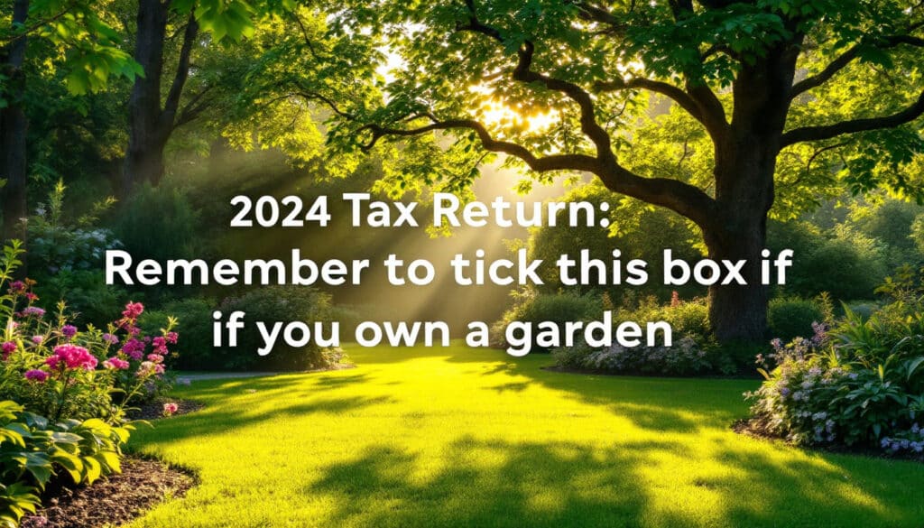 préparez-vous pour la déclaration de revenus 2024 ! découvrez l'importance de cocher la case spéciale pour les propriétaires de jardins et maximisez vos avantages fiscaux. ne manquez pas cette étape essentielle pour optimiser votre déclaration.