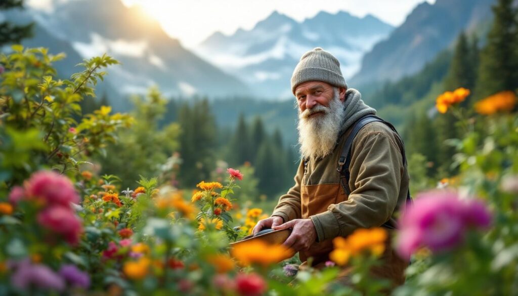 le jardinier de la montagne vous souhaite une merveilleuse année 2026 pleine de bonheur, de santé et de succès.