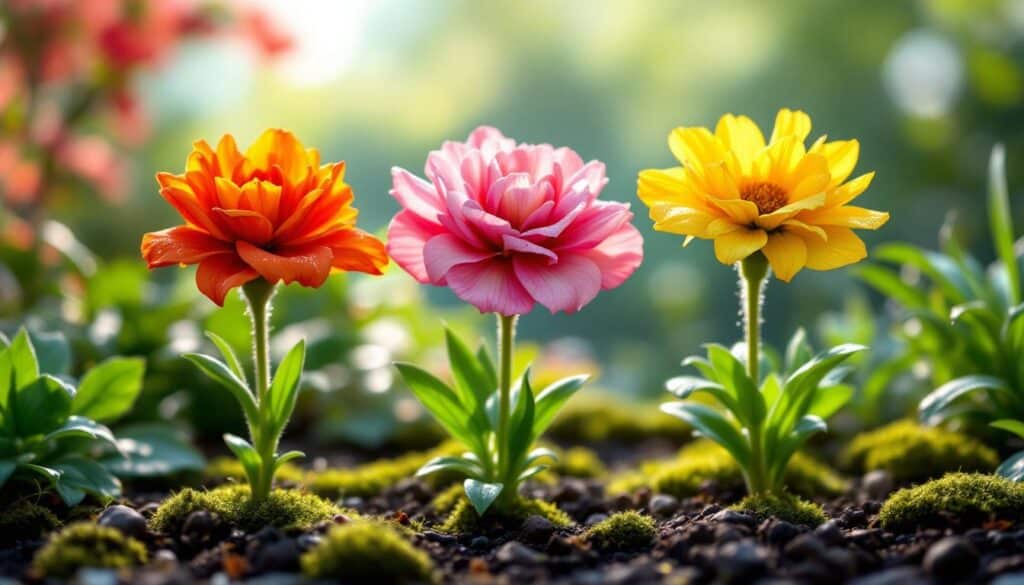 découvrez les fleurs vivaces 'sunglobe', 'supra cherry' et 'sole giatto' pour un jardin coloré et éclatant toute l'année. idéales pour apporter beauté et originalité à votre espace extérieur.