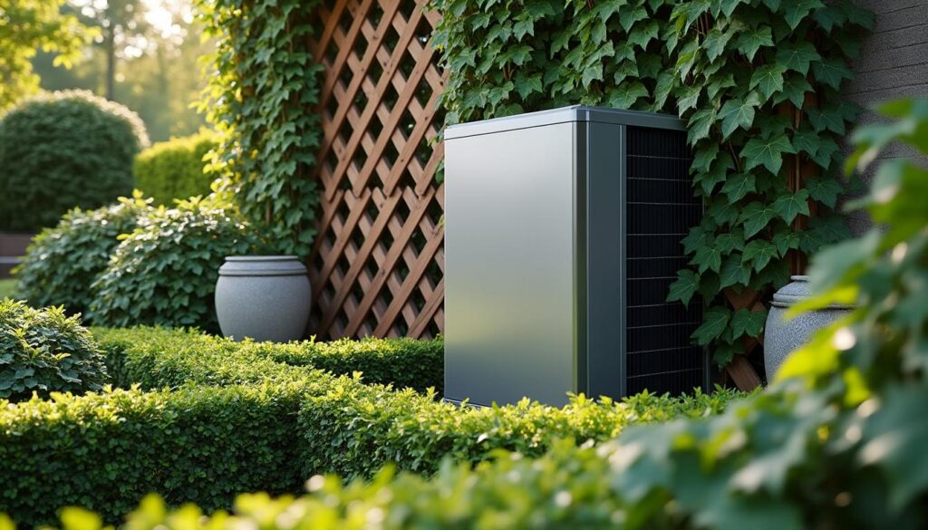 découvrez des astuces pratiques et esthétiques pour camoufler votre pompe à chaleur dans le jardin tout en intégrant harmonieusement cet équipement à votre espace extérieur.