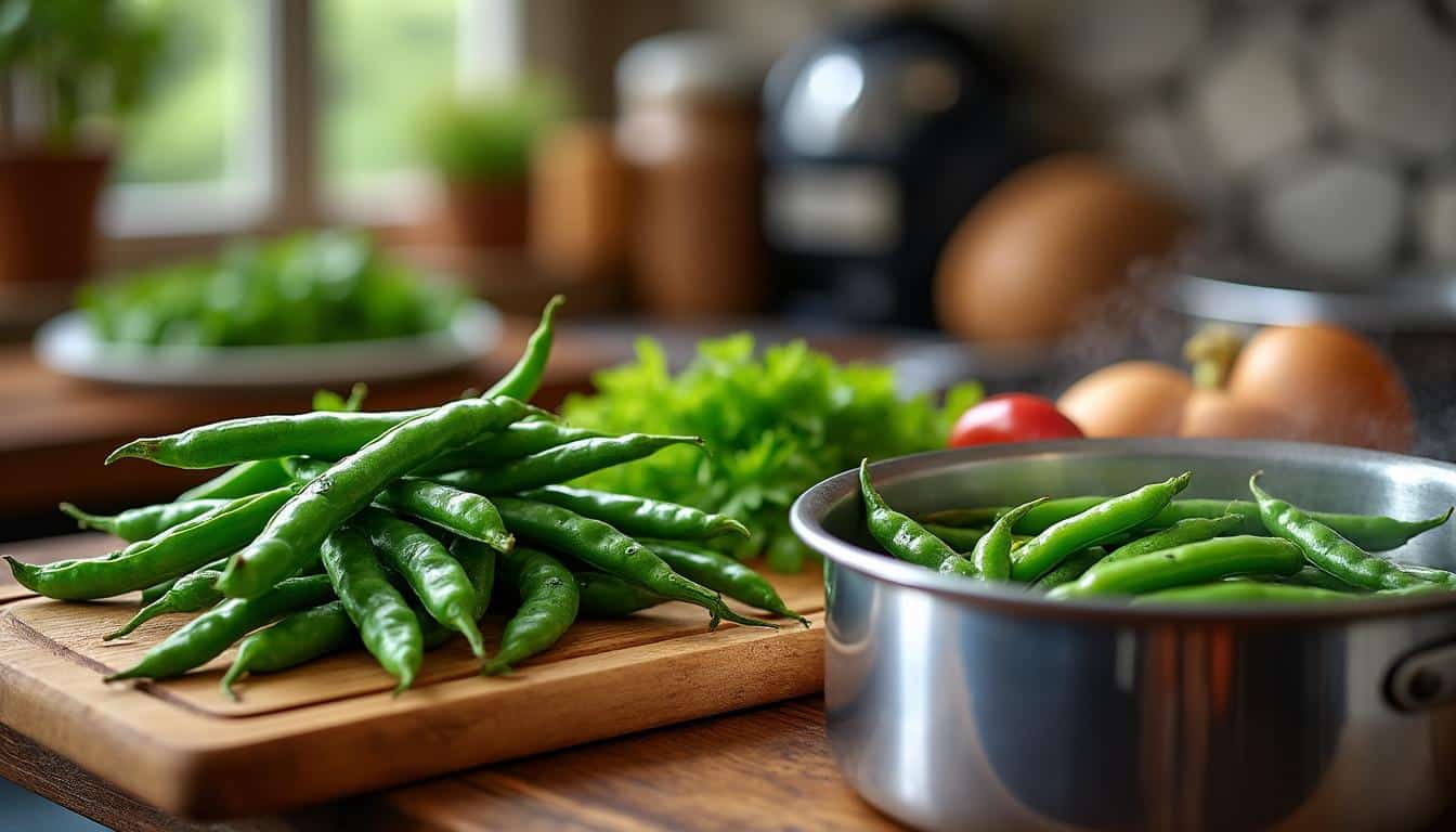 Average Verts Haricots verts du jardin : cuisson parfaite et saveurs optimales