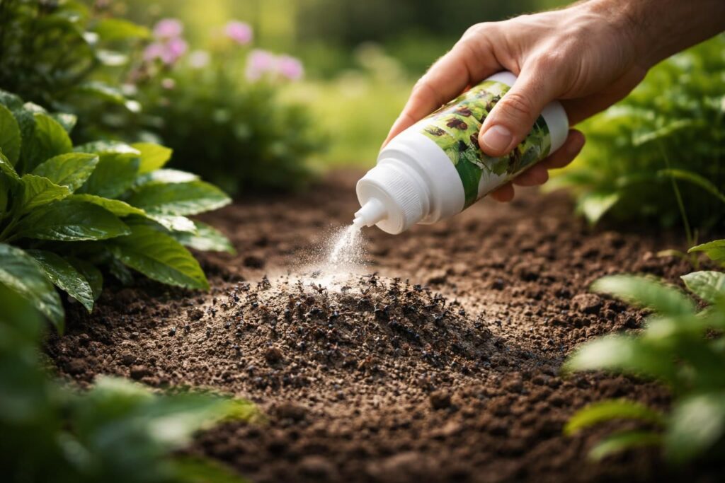 découvrez des méthodes efficaces et naturelles pour éliminer les fourmis de votre jardin et protéger vos plantations sans danger.
