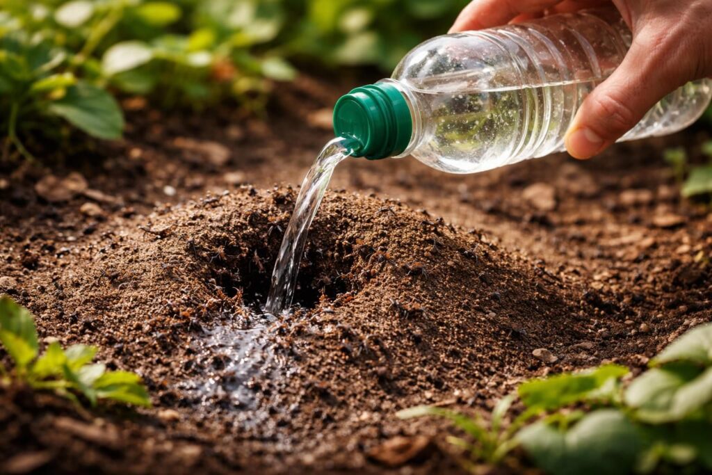 découvrez des méthodes efficaces et naturelles pour éliminer une fourmilière dans votre jardin et protéger vos plantes tout en respectant l'environnement.