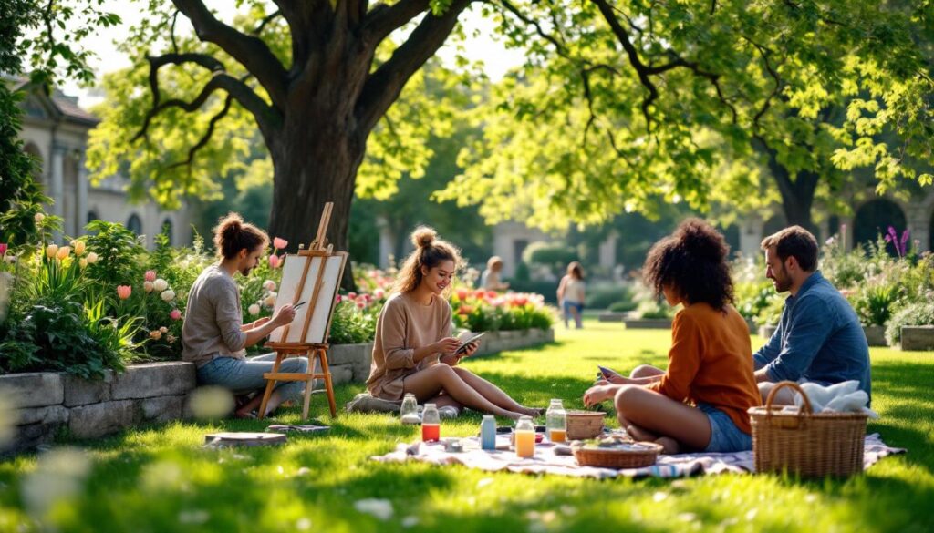 découvrez le jardin partagé de la citadelle à amiens lors d'une journée conviviale mêlant pique-nique et ateliers participatifs pour petits et grands.