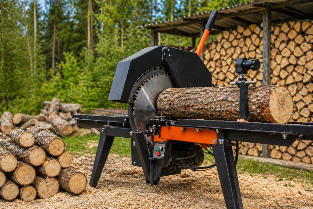Atelier de découpe de bois