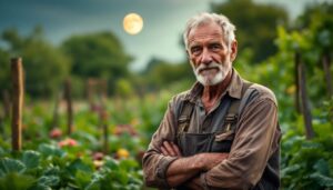 découvrez comment un ancien fermier utilise le cycle lunaire pour optimiser la croissance et la réussite de son potager, en suivant les phases de la lune pour un jardinage naturel et efficace.